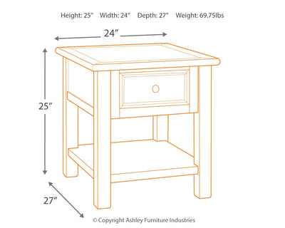 Bolanburg End Table